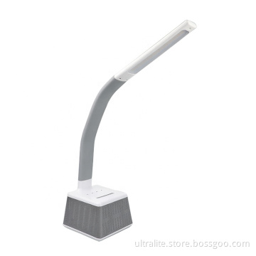 Multi Function Modern Touch Led Desk Light Lamp With Bluetooth2.1 Music Player